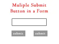 Multiple Submit Button in a Single form with PHP