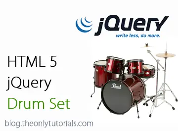 jQuery Drum sets – HTML5 Audio tag example!