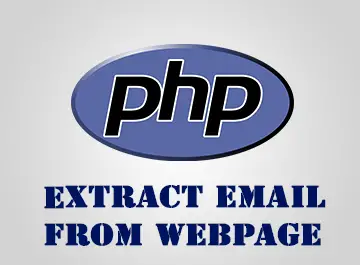 Extract Email addresses from a webpage – PHP Script!