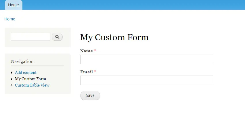 custom-form