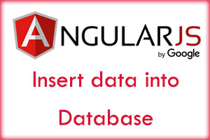 Insert data into database using AngularJS and PHP!